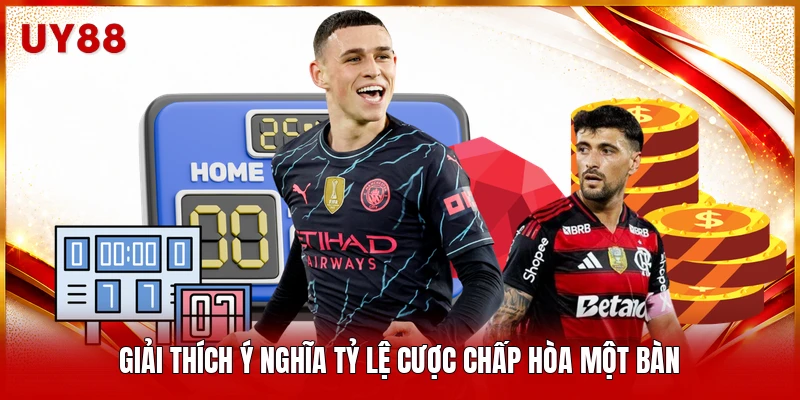 Giải thích ý nghĩa tỷ lệ cược chấp hòa một bàn