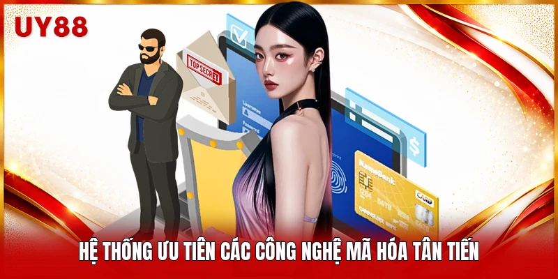 Hệ thống ưu tiên các công nghệ mã hóa tân tiến